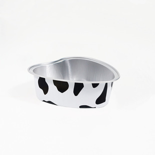 100ml love mousse cake packaging box air fryer oven heart-shaped caramel pudding packaging box wholesale