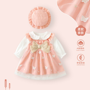 Baby Girl dress 2025 Summer Baby Clothes Girl's One-year-old Princess Dress Baby's Dress Summer Dress