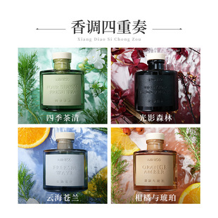 MINISO Famous and Excellent Products No Fire Aromatherapy Home Lasting Indoor Air freshener Quartet Hotel Perfume
