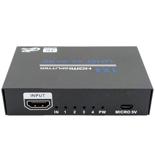 4k HD HDMI-распределитель TV Box PS4 компьютер дисплей разделитель экрана видео-разветвитель с одной точкой поддержки 3D