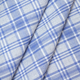 Spot spring and autumn skirt cheongsam plaid fabric TR yarn-dyed stretch cloth suit suit overskirt fashion fabric