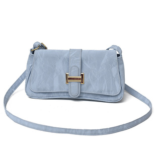 French Niche Design Shoulder Bag 2025 New Fashion All-match Light Luxury Simple Commuting Underarm Bag Foreign Trade Fashion