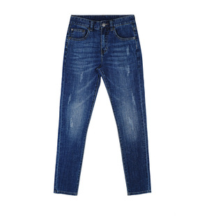Men's Jeans Spring and Autumn Slim-fit Straight Stretch Simple All-match Men's Pants 2024 New Pants