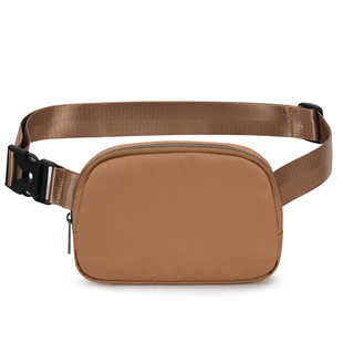 Cross-border Explosions Lulu Waist Bag Same as Outdoor Sports Running Crossbody Mobile Phone Large Capacity Fitness Ladies Chest Bag