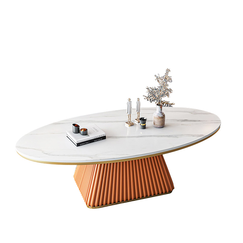 Transparent PVC Tablecloth, Oval Table Mat, Minimalist Design for Rock Board and Wooden Table, Protective Film, Living Room Household Coffee Table Mat, Soft Glass