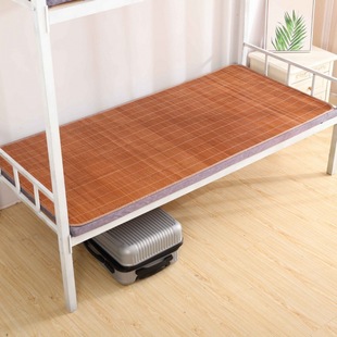 Summer dormitory bed bamboo mat bamboo mat wholesale mat carbonized student shop single factory bedroom mat