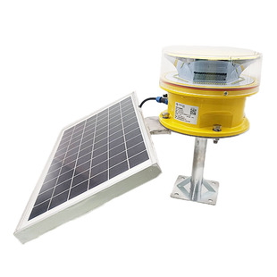 Solar type B medium light strong aviation obstruction light CAAC civil aviation certification aviation warning light L-864/L-685