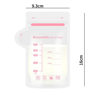 Disposable Portable Milk Storage Bag Breast Milk Storage Bag Freezer Bag 30 Pieces Breast Milk Storage Fresh-Keeping Bag Ready for Customization