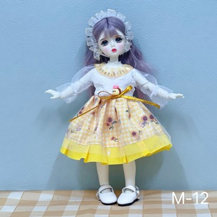 6 баллов BJD кукольная одежда 30 см кукла принцессы юбка Лолита костюм игрушка для девочки подарок на день рождения