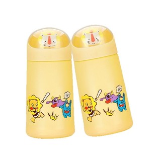 Wholesale cartoon glass cup double plastic glass cup adorable lion accompanying cup high color value gift cup logo
