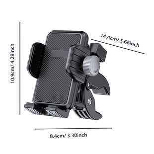 Shock absorption cycling mobile phone bracket electric car motorcycle mobile phone bracket bicycle bracket takeaway battery car bracket