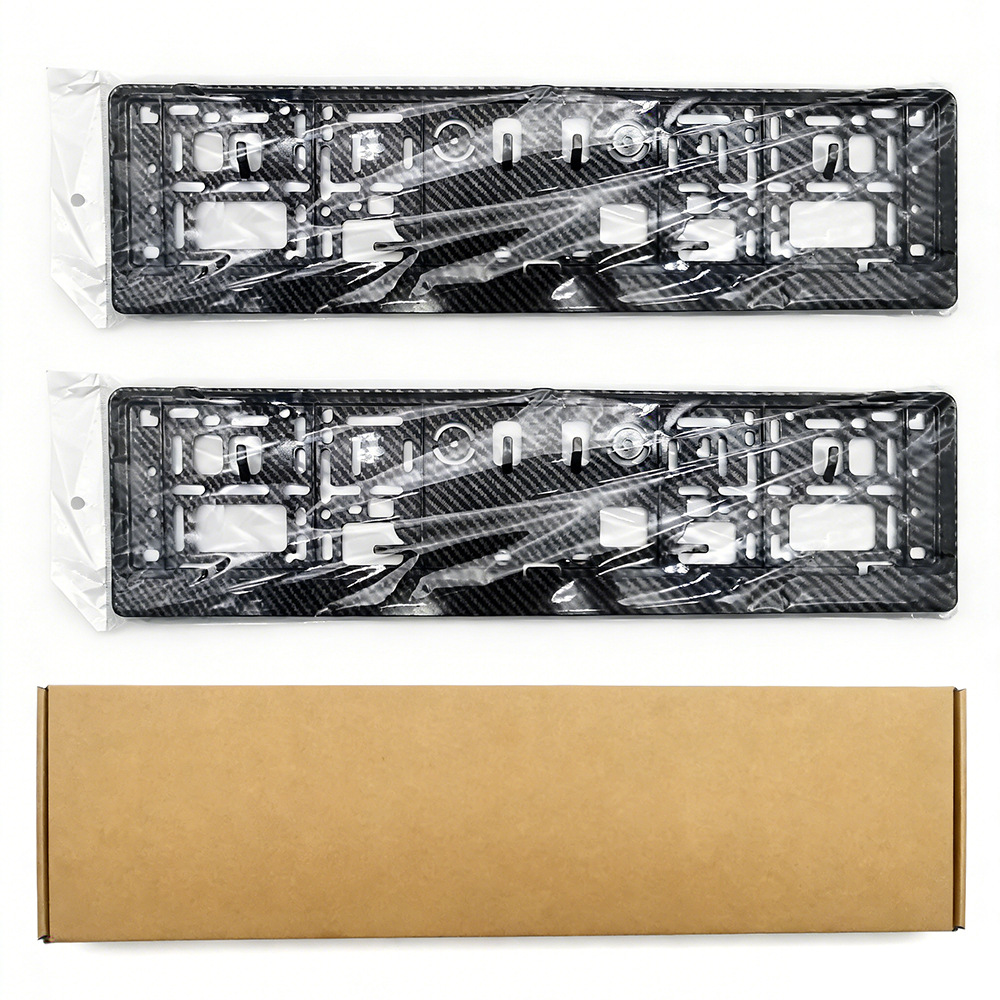 Factory Direct Supply to Russia, European Standard License Plate Frame, Car License Plate Holder, Abs Plastic, Foreign Trade Export, Ready Stock Wholesale