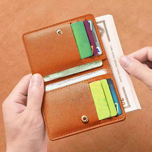 Wallet card bag integrated multi-card holder mini wallet driver's license simple small ID bag wholesale