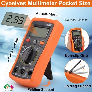 Direct selling cross-border VC830L digital display multimeter handheld digital universal meter precision ammeter voltmeter