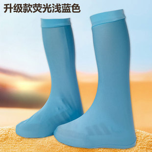 Desert Shoe Cover Sand-proof Outdoor Hiking Dust-proof Photography High Barrel High Elastic Factory Directly for Children to Play on the Beach