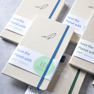 Customized Popular Linen A5 Cloth Notebook Acid-Free Paper Notepad Business Simple New Style Customized Logo