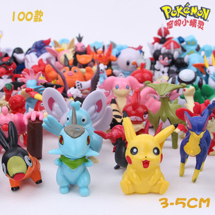 Покемон 100 Pokemon Pokemon средний номер Пикачу ручной куклы куклы