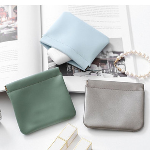 Aunt Storage Bag for Students Small Portable Small Large Capacity Sanitary Cotton Cute Sanitary Napkins Handheld Waterproof