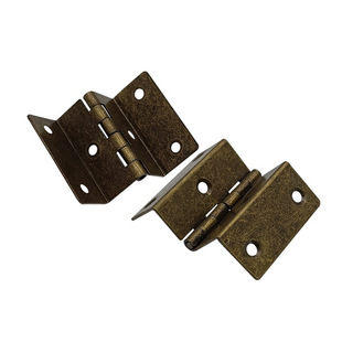 Supply 44 clip 15 plate four fold hinge iron box cover wooden box cabinet door furniture hardware accessories fold hinge