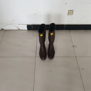 High-pressure Mid-calf Insulating Boots YS112-01-11 Electrician Detection Protective Boots Water-repellent High-pressure Resistant Rubber Insulation