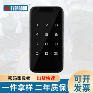 Wardrobe cue cabinet storage cabinet touch screen electronic password lock sweat steaming sauna room member storage cabinet lock