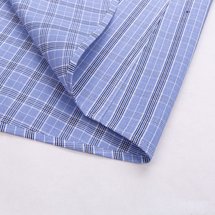 Shirt autumn popular Plaid all-match business casual men's trendy shirt long sleeve cotton in stock factory wholesale