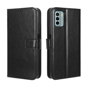 Для Nokia G22 чехол для телефона Nokia G22 4G кожаный чехол для телефона флип Crazy Horse узор карточный ремешок чехол