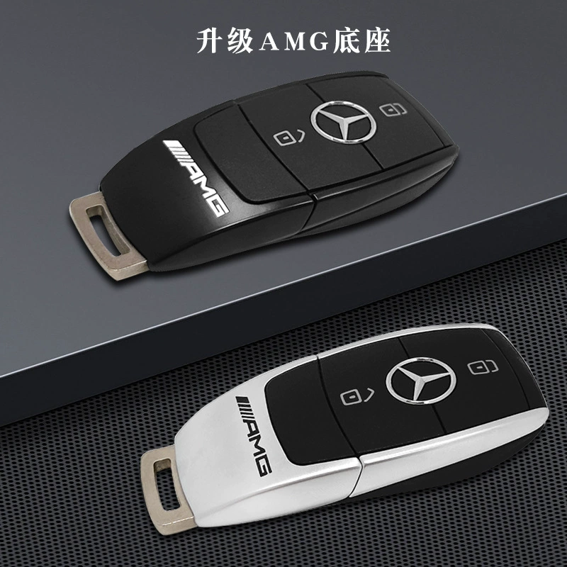 Корпус ключа AMG из цинкового сплава для Mercedes-Maybach A-Class передняя часть с задней крышкой