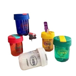 Ton-Ton Bucket with Straw Plastic Water Cup for Children, Adult Drinking Water Cup, Opening Gift Cup Wholesale