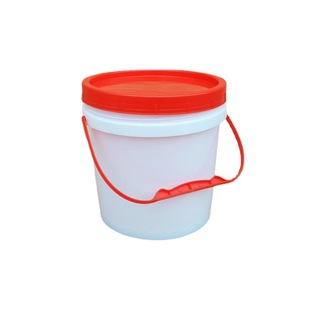 Thickened Small 5 Litres Plastic Barrel Screw Cover Coating Barrel seasonings sauce Barrel 4.5kg Food Packaging Barrel Jellyfish Barrel
