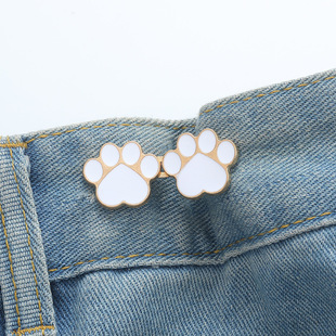 Color Footprint Buckle Removable Nail-free Seam-free Waist Buckle Jeans Waist Change Large Change Small Waist Artifact