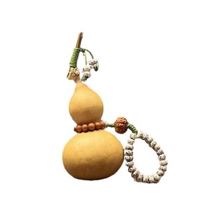 Wholesale new natural gourd handlehold piece carry-on text play hand twist retro creative bag hanging ornaments crafts gift