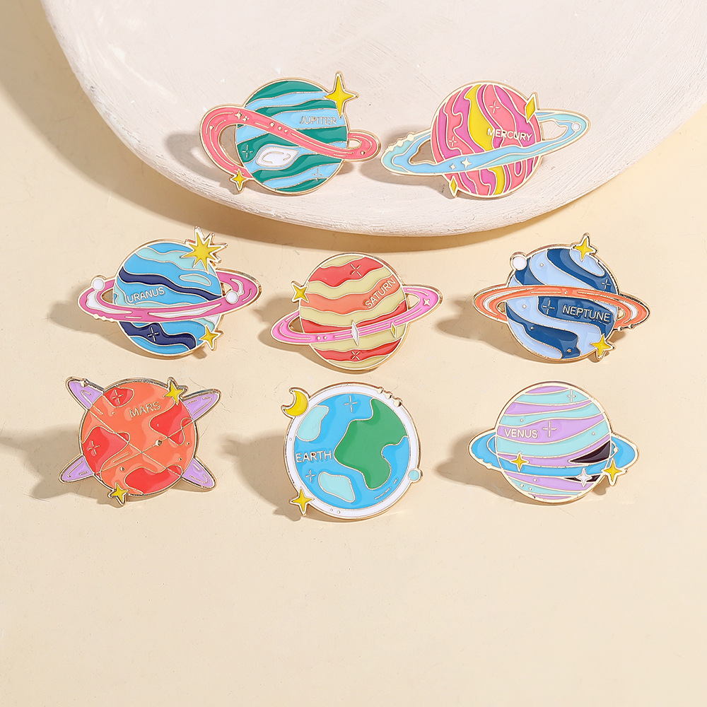 Popular Enamel Brooch with Plant Plum Blossom Design, Personalized Badge Accessory, Painted with Cute Plant Elements, Exquisite Lapel Pin