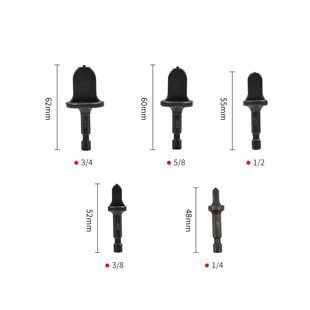 6-piece set of triangular handle tube expander black inch tube holder air conditioner copper tube expansion tool copper tube flare