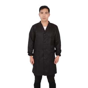 Men's and Women's Blue Coat Work Clothes Warehouse Transportation Clothing Factory Workshop Labor Insurance Clothing Breeding Hanging Long Printing Embroidered Characters