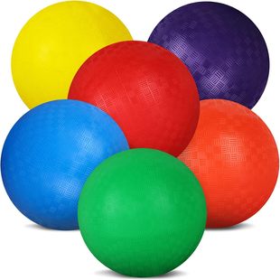 Amazon 21CM детская площадка доджбол ПВХ игровой мяч детская тренировочная игрушка комнатный и наружный надувной шар многоцветный