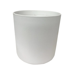 Modern minimalist matte series straight basin home gardening furniture furnishings plastic flower pot black and white two colors can be selected