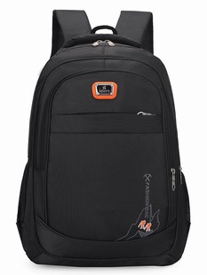 Wholesale backpack men's simple large capacity business travel bag computer backpack fashion trendy student schoolbag