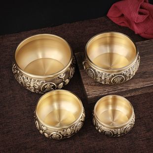 Bronze Carving Crafts Home Ornaments Brass Ornaments Pisces Cornucopia Bafu Cornucopia