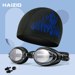 Best selling swimming cap suit men's soft and comfortable fashion printing swimming cap manufacturers in stock wholesale large quantity excellent price