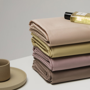 100 Xinjiang Long-staple Cotton Quilt Cover Light Luxury Solid Color Cotton Single Quilt Cover Pillowcase Sleeping Naked Silky Cotton Three-piece Set