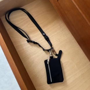 New Casual Mini Cute Versatile Nylon Coin Purse Halter Style Mobile Phone Strap Shoulder Crossbody Small Bag