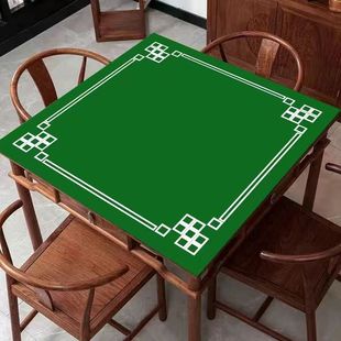 Mahjong cloth household tablecloth mat square thickened silencer wear-resistant non-slip washable hand rub mat can be customized