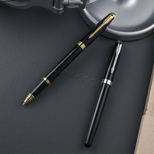 Wholesale spot metal pen black business gift Pen Pen Pen ball pen ball pen Logo
