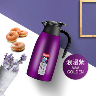 Manufacturer Customized 304 Stainless Steel Thermos Water Kettle Household Large-Capacity Thermos Vacuum Water Kettle Warm Water Welcome Water Kettle