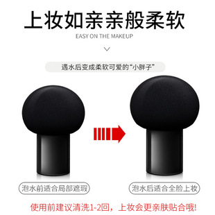 Han Ji Concealer Waterproof Sweat Mushroom Air Cushion Naked Makeup Lasting Moisturizing Air Cushion BB Cream Factory Direct Sales