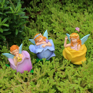 Beautiful Flower Bud Flower Fairy Elegant Angel Girl Decoration Bedroom Living Room Decorations Birthday Gift for Girls