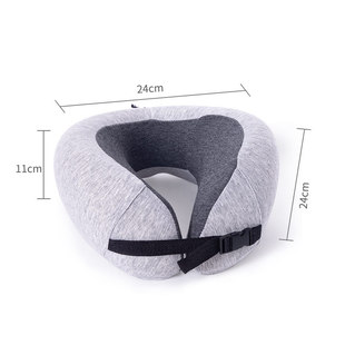 Slow rebound memory foam storage neck pillow removable and washable neck pillow travel portable pillow aircraft pillow U-shaped pillow