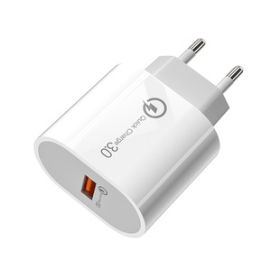 QC3.0 Быстрая зарядка один USB дорожная зарядка 9V12V5V мобильный телефон умный адаптер быстрая зарядная головка европейские правила США