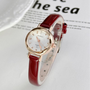 Drill Belt Watch Small Watch Inventory Minimalist Light Luxury Thin Belt Women's Watch Simple Casual Quartz Wrist Watch Cross-border E-commerce Price
